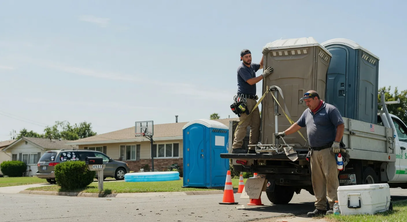 Porta Potty Rental in Weston, MI near me